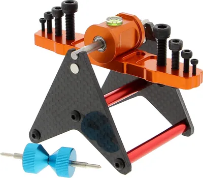 Produktbild von Propellerwuchter, schwere Ausführung - Impeller Propeller Balancer Auswuchtgerät Welle Waage CCW CW
