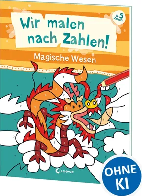 Produktbild von Wir malen nach Zahlen! - Magische Wesen