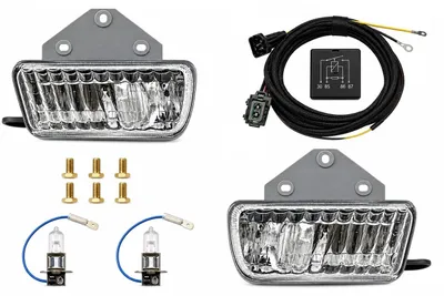 Produktbild von Nebelscheinwerfer Nachrüstung NSW Set Komplettset passend für VW T4 Bus 90-95