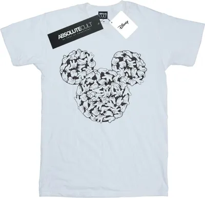 Produktbild von Disney - "Head Of Hands" T-Shirt für Damen BI37613 (XL) (Weiß)