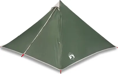 Produktbild von vidaXL Tipi-Familienzelt 7 Personen Grün Wasserdicht