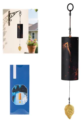 Produktbild von Elzusha – Windspiel aus Metall, japanisches Design – Dekoration für Garten, Innen- und Außenbereich