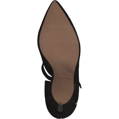 Produktbild von Tamaris Damen Pumps Riemchen Schließe High Heel Leder 1-22417-29, Größe:36 EU, Farbe:Schwarz