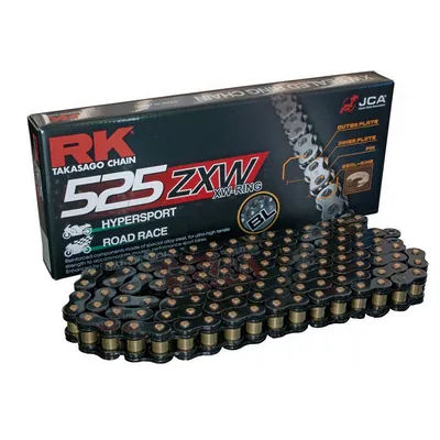 Immagine prodotto di Catena di trasmissione RK 525ZXWSW, 118 maglie, nera