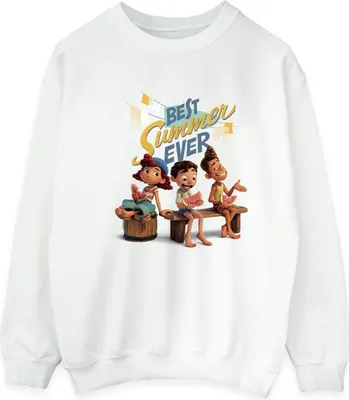 Produktbild von Disney - "Best Summer Ever" Sweatshirt für Herren BI31728 (L) (Weiß)