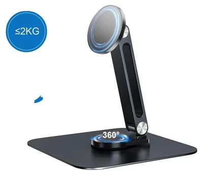 Image de Support, rotation à 360°, compatibilité universelle, noir