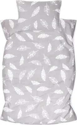 Produktbild von Amilian Kinderbettwäsche 2-teilig – 100×135 & 40×60 cm – 100 % Baumwolle, Hotelverschluss – für Babybett, Kleinkinderbett & Gitterbett