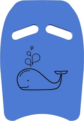 Produktbild von Qetlavee Schwimmbrett Kinder Schwimmhilfe, Schwimmen Kickboard mit Griffen und Cartoon Muster, Schwimmbrett Swimming Training Kickboard mit idealem Auftrieb, Wasserbrett für Kinder