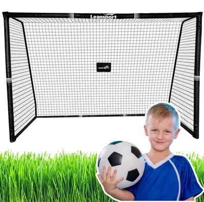 Produktbild von Tragbares Fußballtor für Kinder aus Metall, 180 x 120 x 60 cm