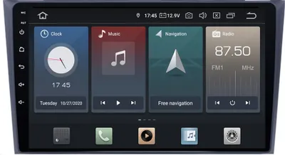 Produktbild von Für Honda CR-V 07-11 9" Touchscreen Android GPS Navigation CarPlay AndroidAuto
