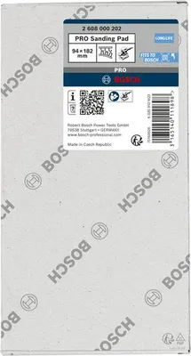Productafbeelding van Professionele schuurplaat, 93 x 185 mm