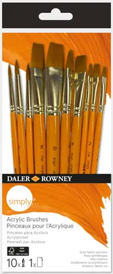 Productafbeelding van Daler Rowney Simply Sada penselen, 10 stuks
