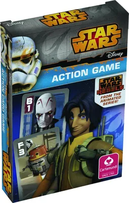 Produktbild von Kartenspiel Quartett Star Wars Rebels 2 in 1