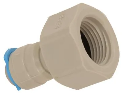 Produktbild von 3/8 Wasser Anschluss für 1/4 Zoll Kunststoff Osmose Wasserfilter Schlauch
