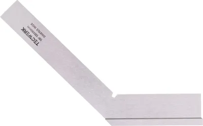 Image de Équerre à onglet DIN 875/II, dimensions des côtés : 120 x 80 mm, 135° avec butée