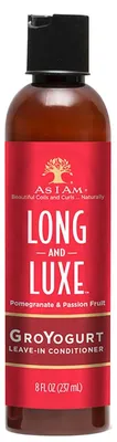 Produktbild von As I Am - Long & Luxe Gro Yogurt Leave in Conditioner - 237 ml