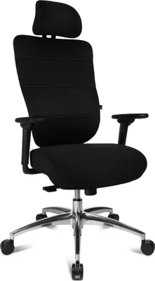 Produktbild von Topstar Ortho Sedis Comfort 30 Schreibtischstuhl schwarz - Höhenverstellbar