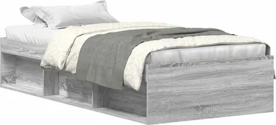 Obrázek produktu pro vidaXL Rám postele šedý Sonoma 90x200 cm