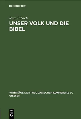 Produktbild von Unser Volk und die Bibel