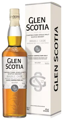 Produktbild von Glen Scotia Double Cask - Bordeaux Red WIne Cask Finish - Campbeltown Single Malt Scotch Whisky