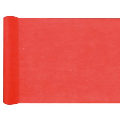 Produktbild von Tischläufer Vlies Dekostoff 30 cm x 25 m - Rot
