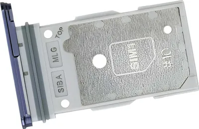 Produktbild von Samsung Galaxy S24, S24+ – Dual SIM-Kartenhalter – Original – Schwarz