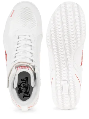 Produktbild von Boxschuhe RUFFORD White/Red 40 Lonsdale