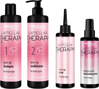 Produktbild von Prosalon Lamellenspray + Spülung + Shampoo-Set