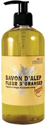 Produktbild von Aleppo Soap Co Aleppo-Orangenseife mit Pumpspender (500 ml)