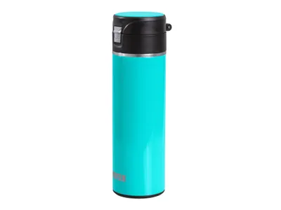 Produktbild von Thermoflasche Trinkflasche Noveen 400 ml Edelstahl Grün Matte