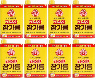 Produktbild von Ottogi Sesamöl 8x1L
