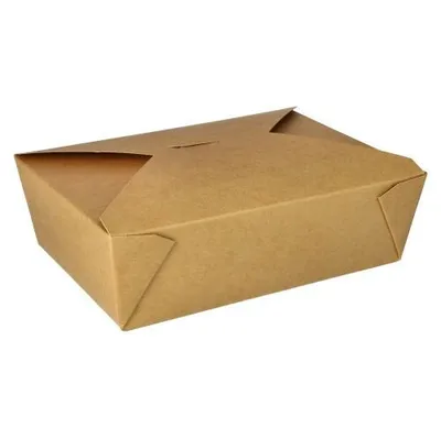 Produktbild von Lunchboxen, Pappe "pure" 2000 ml 6,4 cm x 14 cm x 19,7 cm braun