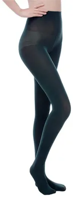 Imagen del producto de Medias de microfibra para mujer EVERSWE 80D (talla L/XL, verde oscuro)