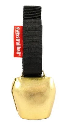 Produktbild von swisstrailbell® "The New Gold Edition", Fahrradklingel,Trailbell, Bear Bell