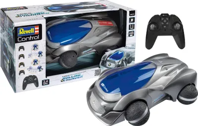 Produktbild von Revell Control RC Future Car 'Rolling Thunder' | ferngesteuertes Auto | 4WD-Antrieb | Kugelreifen | mit Beleuchtungseffekten | inkl. Li-Ion Akku und USB-Ladegerät| moderne 2,4 GHz Fernsteuerung