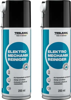 Zdjęcie produktu dla TESLANOL 26017 Elektromechaniczny środek czyszczący w sprayu, 200 ml, 2 szt