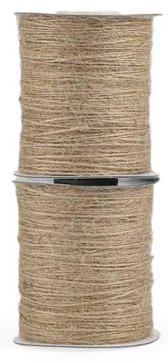 Produktbild von Vaessen Creative Juteschnur Natur 1 mm x 200 m - 2 Stück Gartenschnur, Küchengar