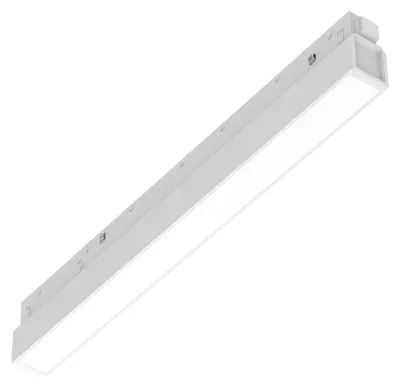 Immagine prodotto di Supporto Lineare Binario On-Off Ego Alluminio Nero Led 7W 3000K