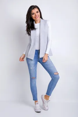 Immagine prodotto di Awama Gilet da donna Culon A155 grigio S/M