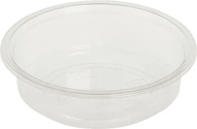 Produktbild von 50x Feinkostbecher transparent aus -Kunststoff (PLA) 240 ml  Ø 12,1 cm