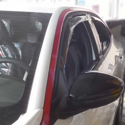 Produktbild von Windabweiser Regenabweiser für Opel Mokka B 2021-2025 Dunkel Acryl 4tlg