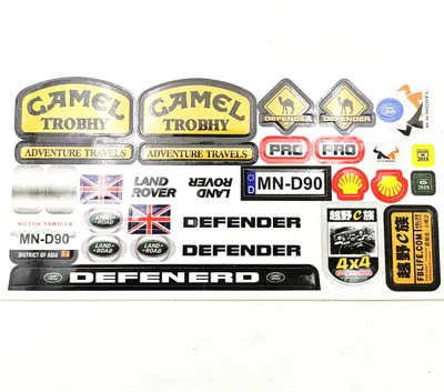 Obrázok produktu pre 1:12 Simulovať DIY Upgrade Refit Príslušenstvo pre MN90 MN91 RC Nálepka na auto