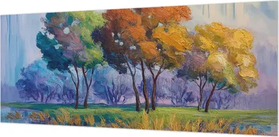Produktbild von Wandtapete - Dekorative Tapete für Wohnzimmer- Tapetenfolie für Wanddekoration - 208x146 cm - Baumabstraktion
