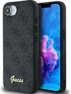 Immagine prodotto di Etui Guess 4G Script Logo Magsafe Do Iphone 16E Czarny