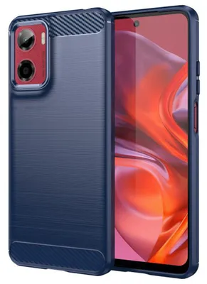 Obrázek produktu pro Techsuit – ochranné pouzdro z karbonového silikonu pro Motorola Moto G05 / E15 – modré