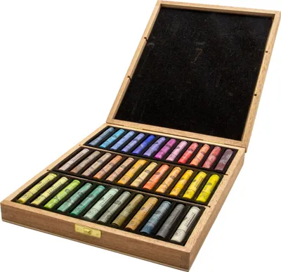 Produktbild von Sennelier - Holzkasten mit 36 Softpastellen ECU - N132105