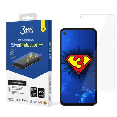 Produktbild von 3mk Display Antimikrobielle Schutzfolie SilverProtection+ für Google Pixel 4a 0,21mm Self-Heal