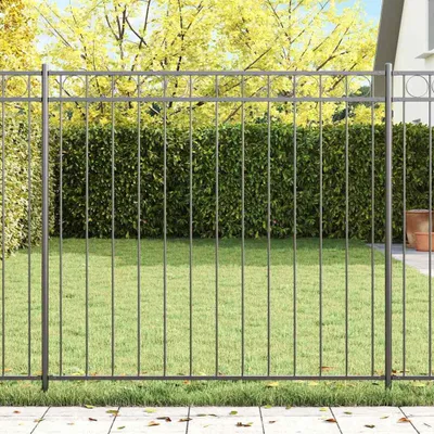 Immagine prodotto di Maison Exclusive - Elemento di recinzione ASSEN Grigio 170 x 120 cm in acciaio