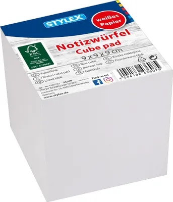 Obrázok produktu pre Kocka na bankovky / 90 X 90 X 80 mm / s 850 voľnými bankovkami