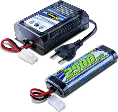 Produktbild von Carson Elektro Starter Ladegerät Set Expert Charger NiMH 2A Lade Set